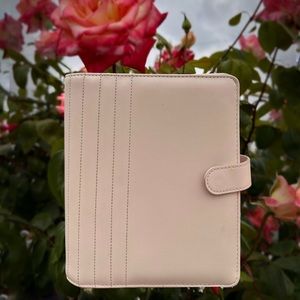 kikki.K B6 Blush Quilted Ring Planner | Self Designer Collection